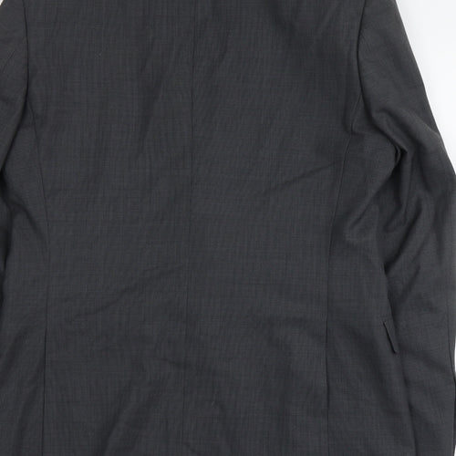 Marks and Spencer Mens Grey Wool Jacket Suit Jacket Size M Regular