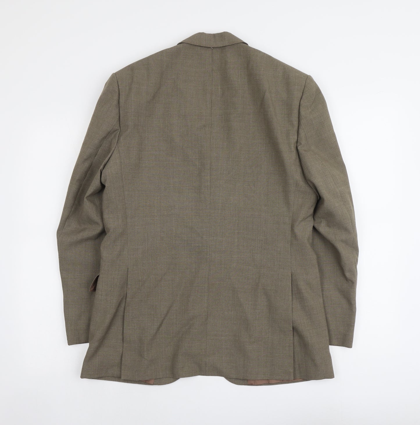 Varteks Mens Beige Polyester Jacket Suit Jacket Size S Regular