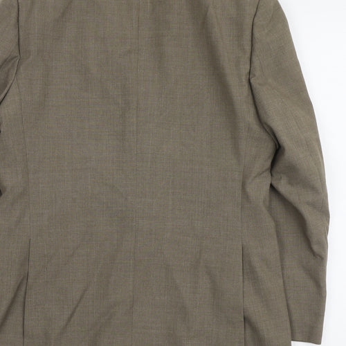 Varteks Mens Beige Polyester Jacket Suit Jacket Size S Regular