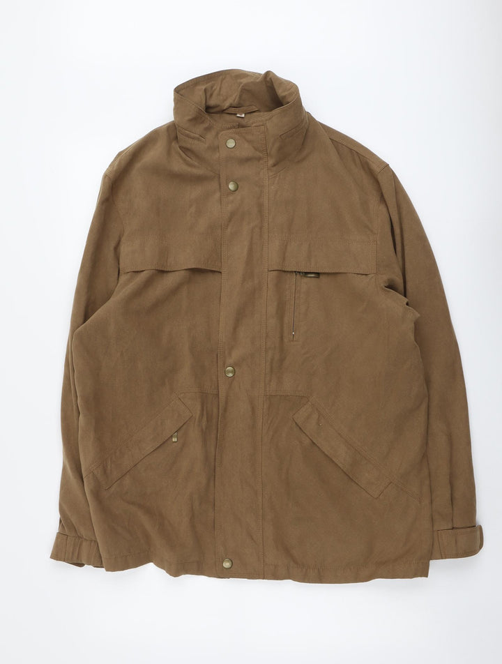 EWM Womens Brown Jacket Size M Zip