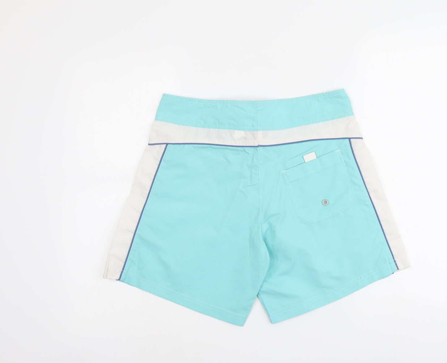 Trespass Mens Blue Polyester Bermuda Shorts Size M L7 in Regular Tie