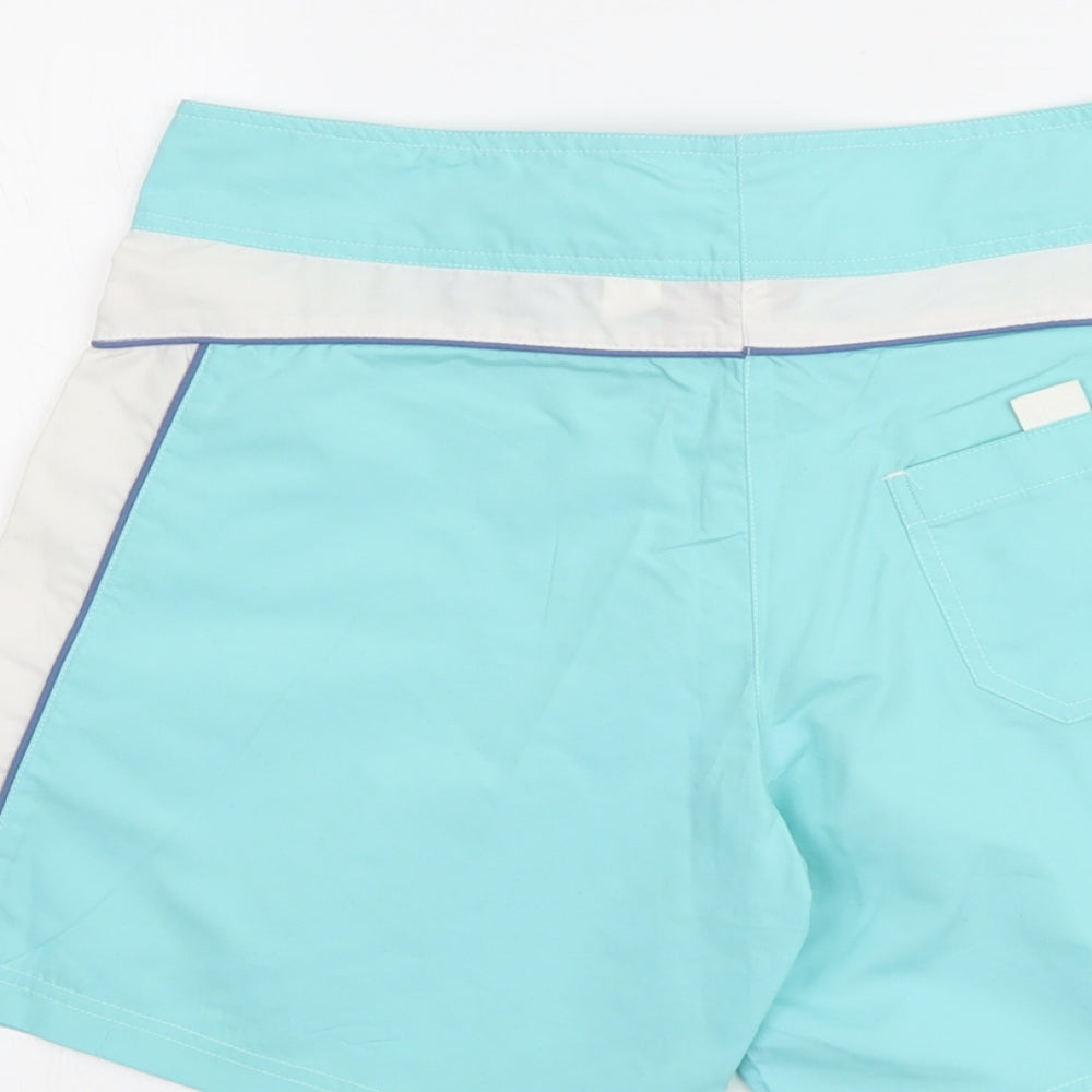 Trespass Mens Blue Polyester Bermuda Shorts Size M L7 in Regular Tie