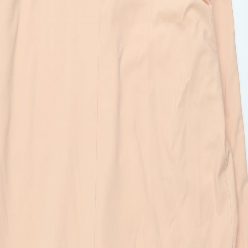 Boohoo Womens Pink Jacket Size 14 Button