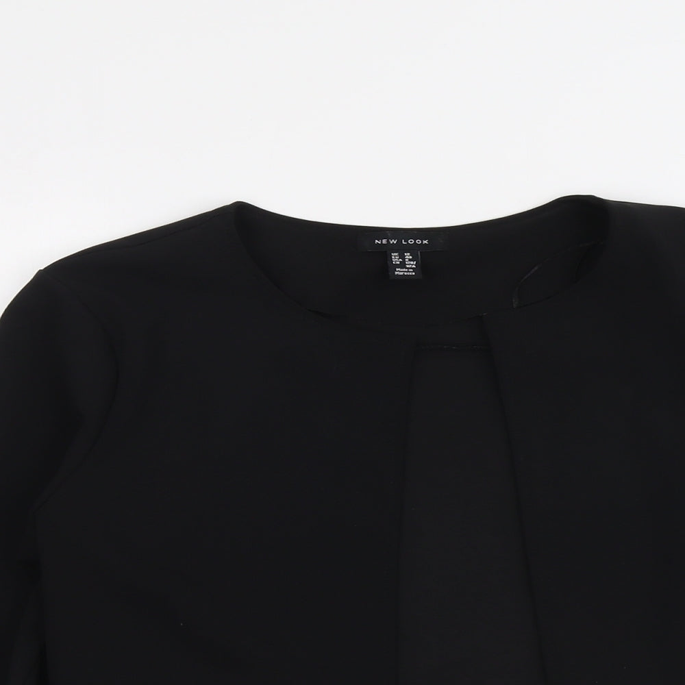 New Look Womens Black Jacket Size 12