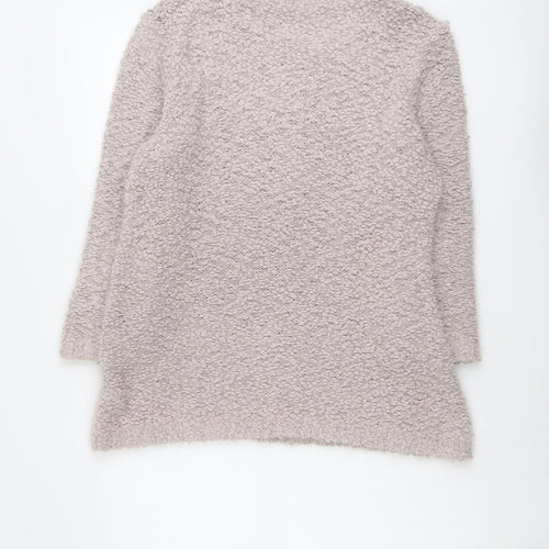 Bonmarché Womens Pink Roll Neck Polyester Pullover Jumper Size L