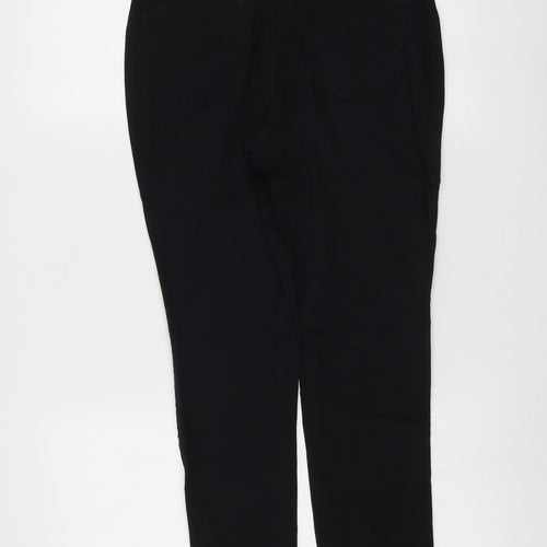 H&M Womens Black Cotton Skinny Jeans Size S L29 in Regular