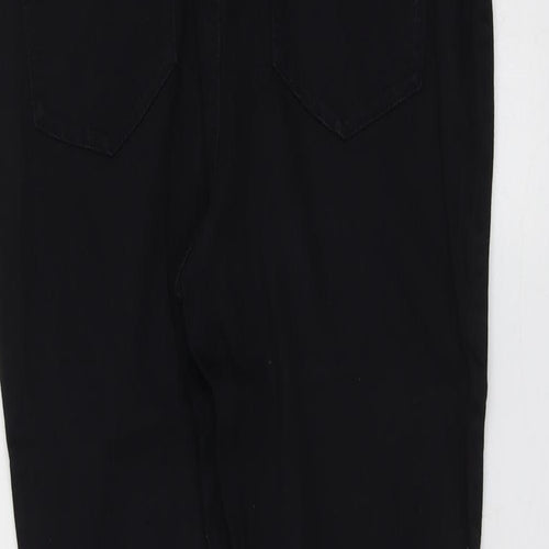H&M Womens Black Cotton Skinny Jeans Size S L29 in Regular