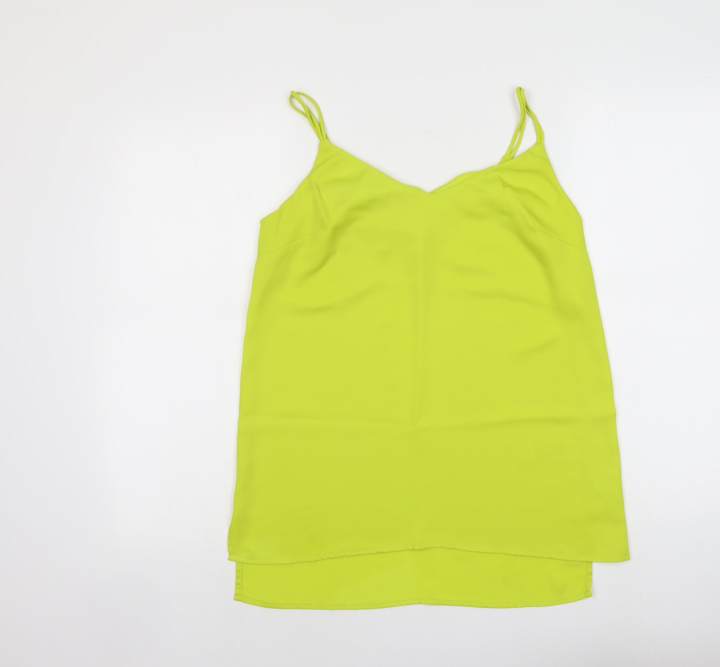 NEXT Womens Green Polyester Camisole Tank Size 10 V-Neck