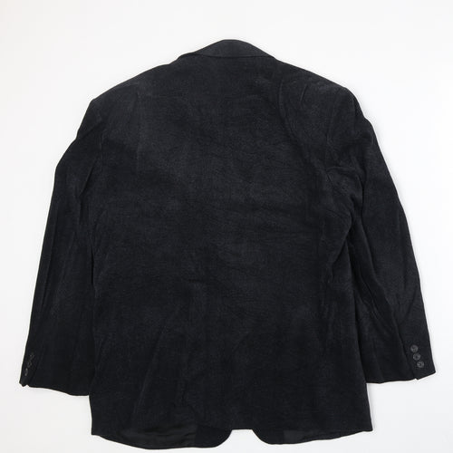 Marks and Spencer Mens Grey Viscose Jacket Blazer Size 42 Regular