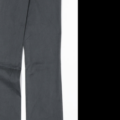 Cecil Womens Grey Cotton Straight Jeans Size 28 in Regular Zip