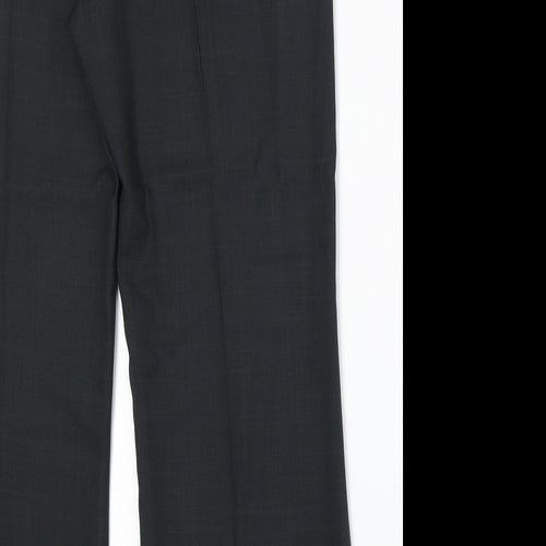 Autonomy Womens Grey Polyester Dress Pants Trousers Size 14 Regular Zip