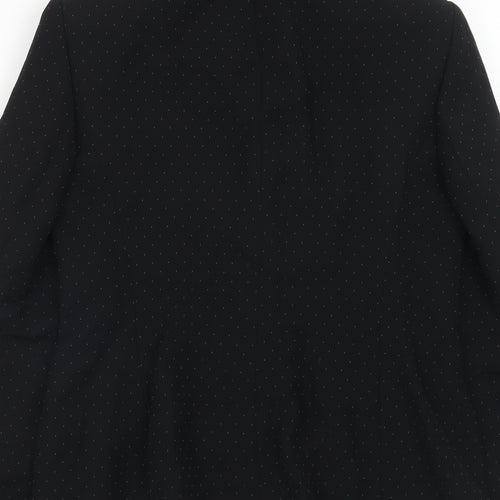 Principles Womens Black Polyester Jacket Suit Jacket Size 12