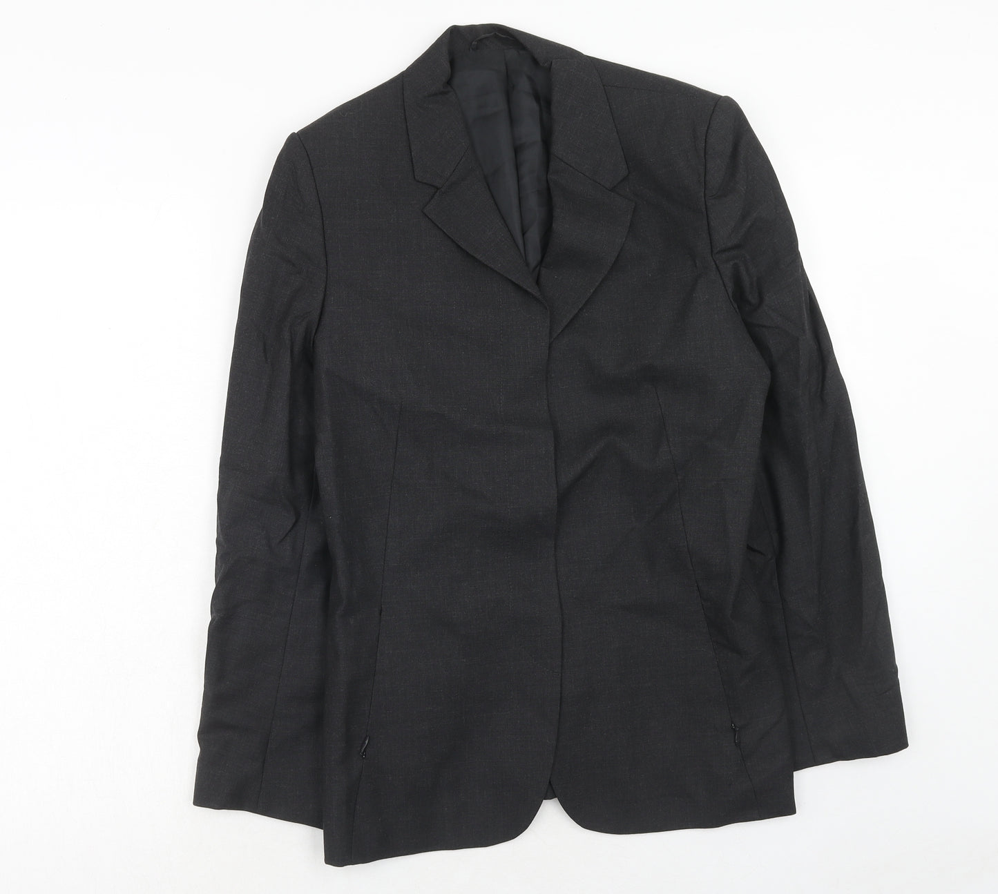 NEXT Womens Grey Wool Jacket Suit Jacket Size 14