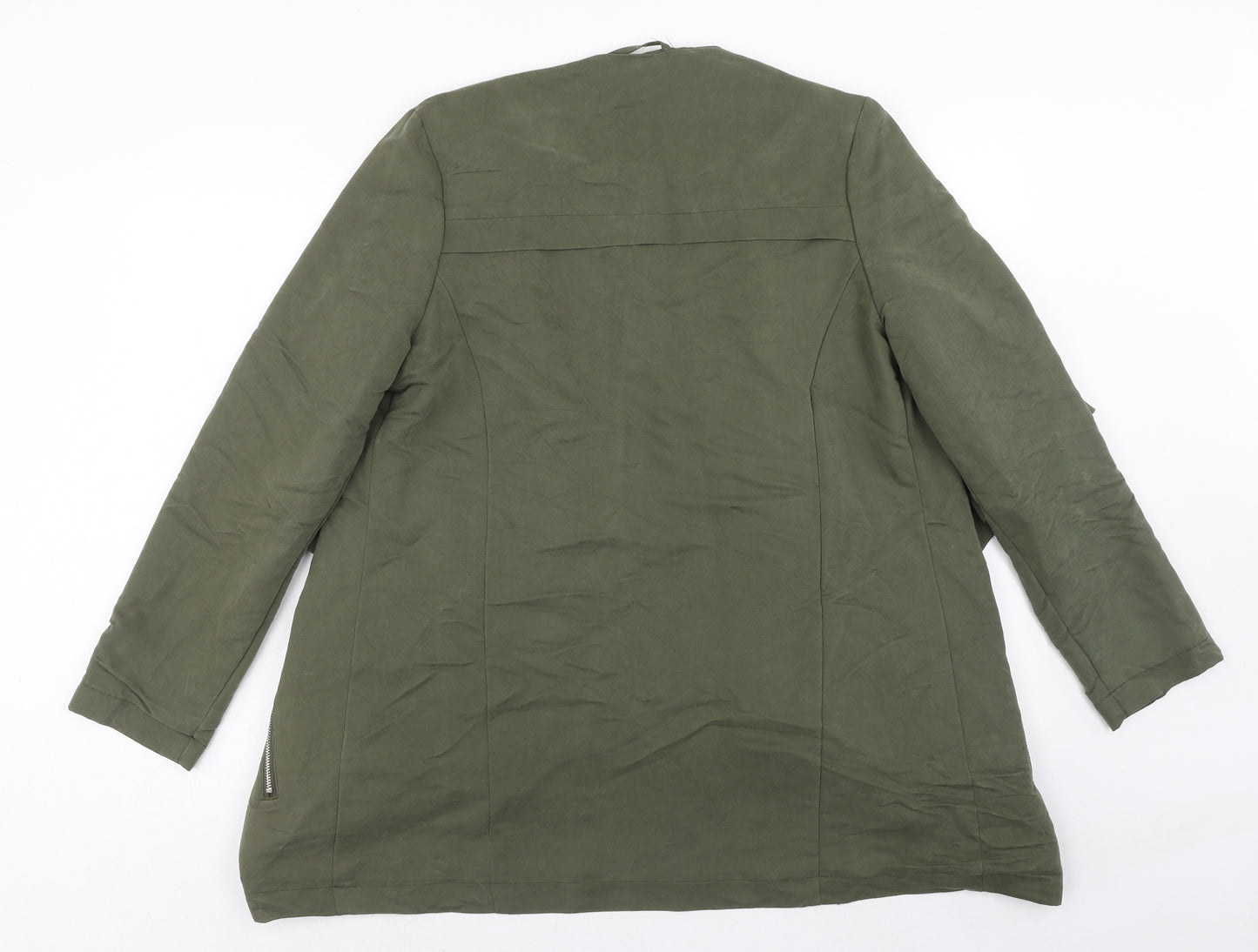 Fashion Union Womens Green Jacket Size 12