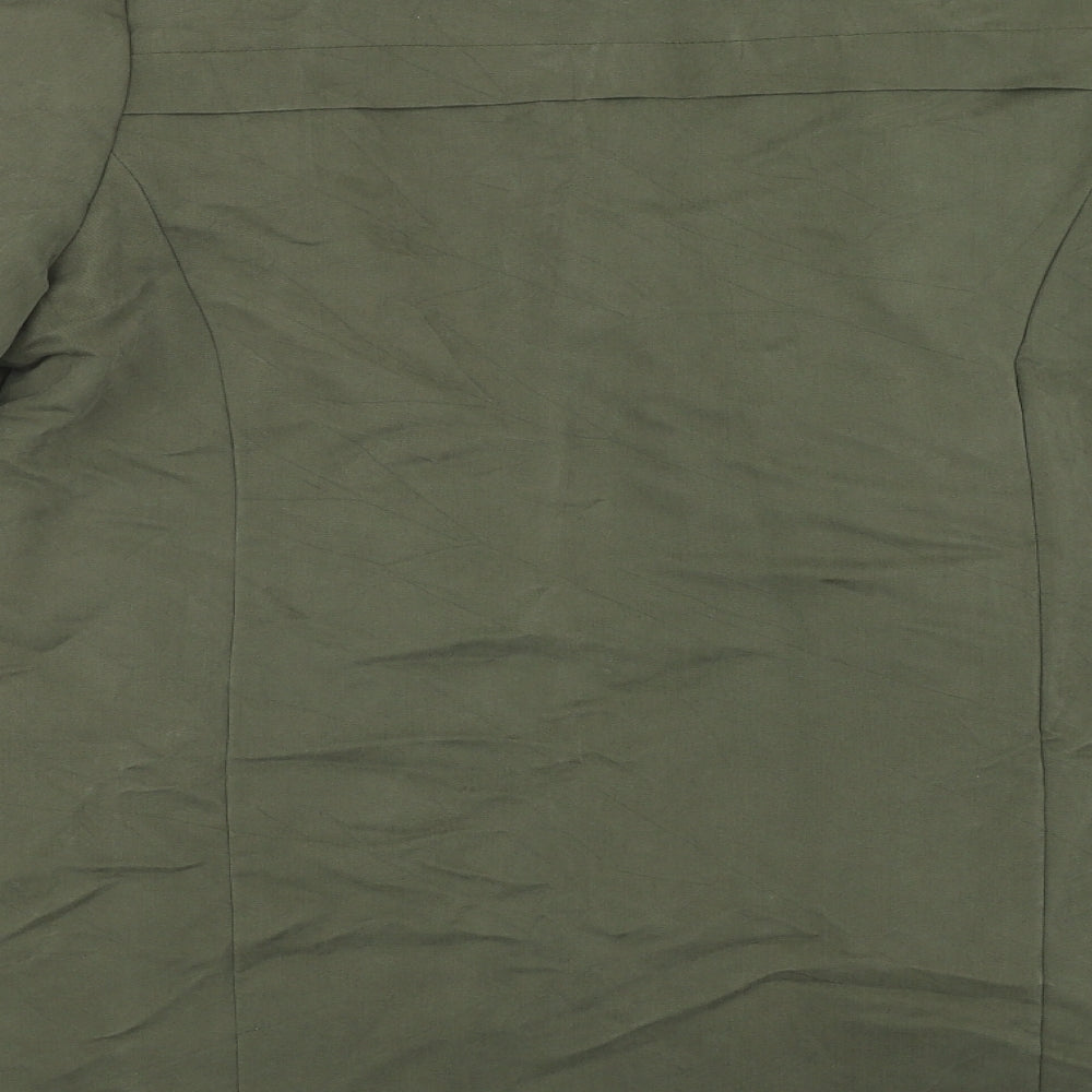 Fashion Union Womens Green Jacket Size 12