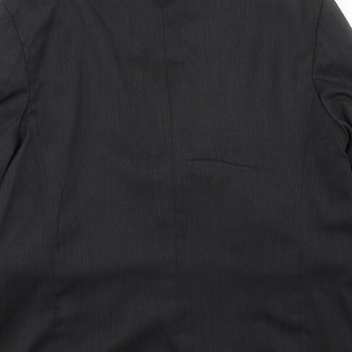 Horne Brothers Mens Grey Polyester Jacket Suit Jacket Size 46 Regular