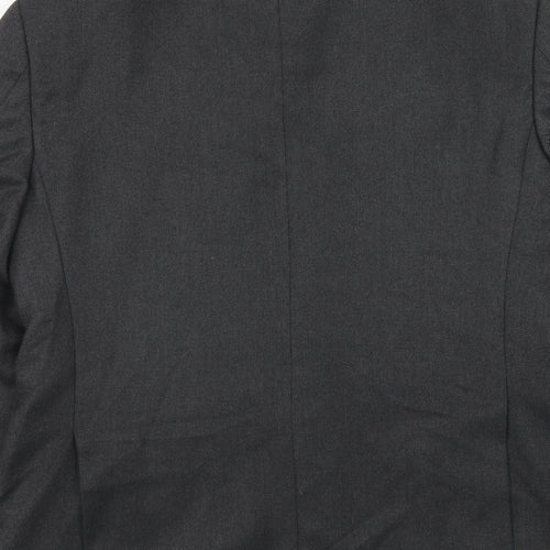 Marks and Spencer Mens Grey Polyester Jacket Suit Jacket Size 42 Regular
