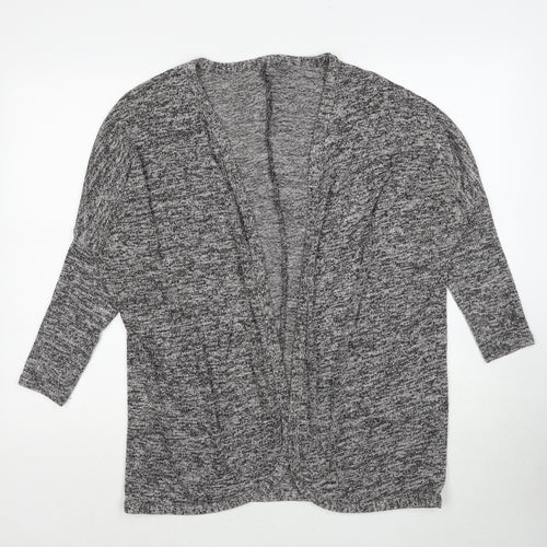 Atmosphere Womens Grey V-Neck Viscose Cardigan Jumper Size S
