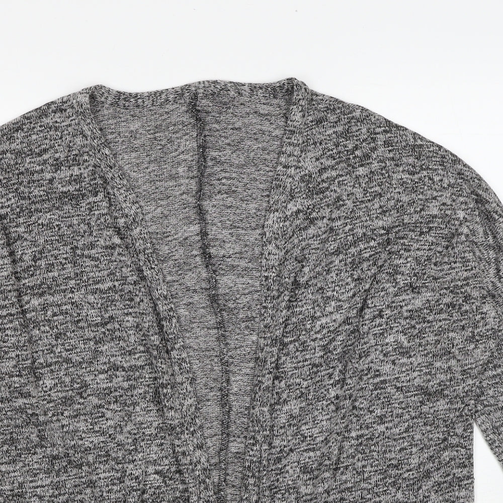 Atmosphere Womens Grey V-Neck Viscose Cardigan Jumper Size S
