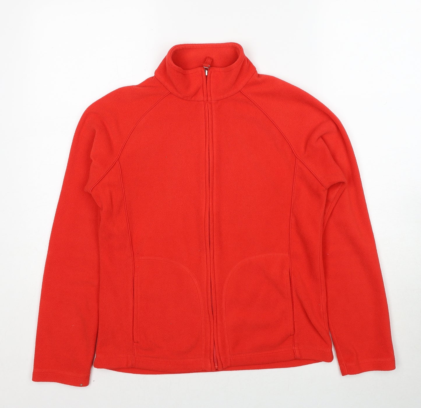 Dunnes Stores Womens Red Jacket Size 10 Zip