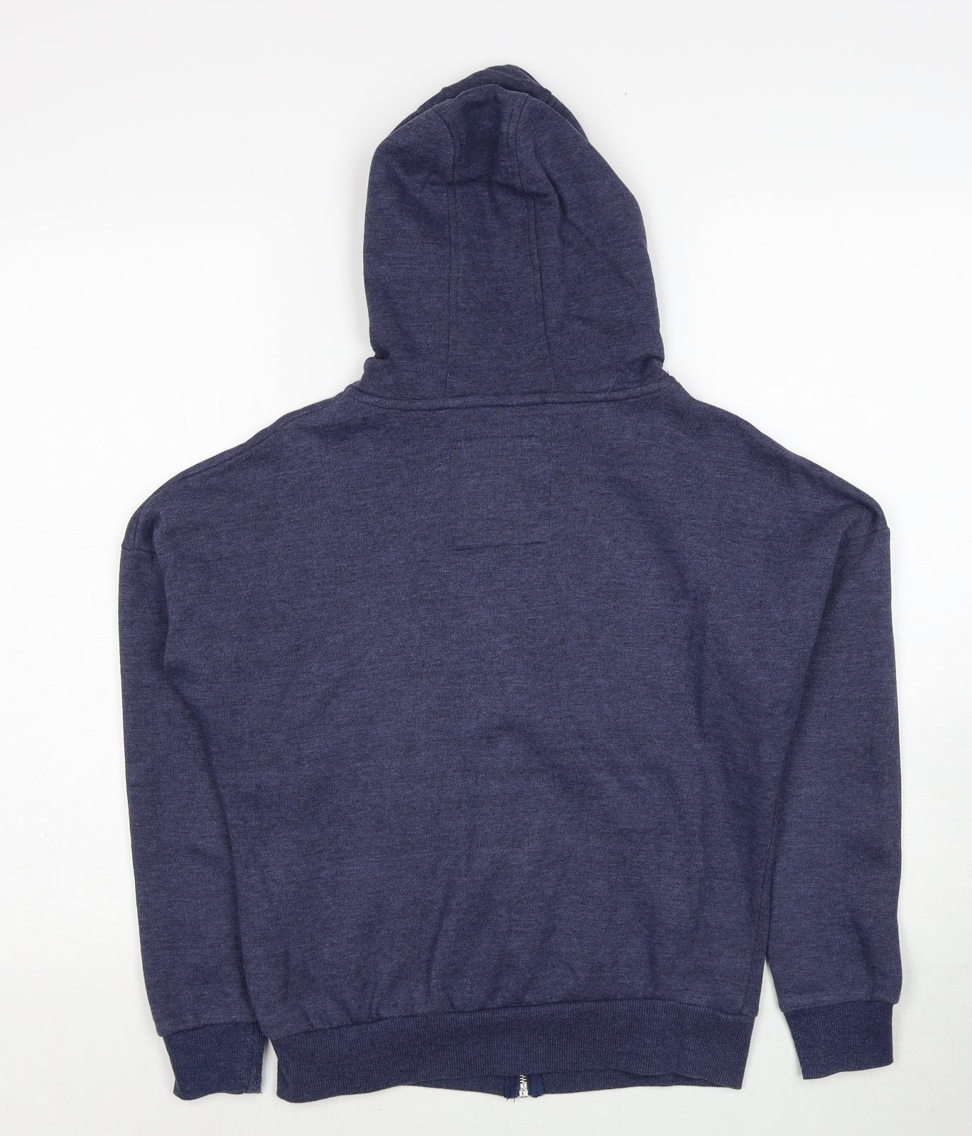 Atmosphere Womens Blue Polyester Full Zip Hoodie Size 6 Zip