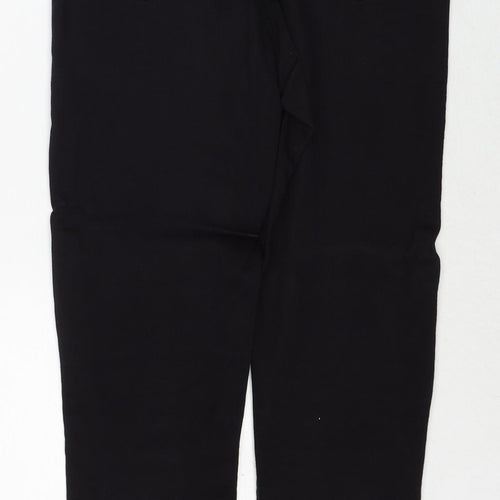 Denim & Co. Womens Black Cotton Skinny Jeans Size 10 Regular Zip
