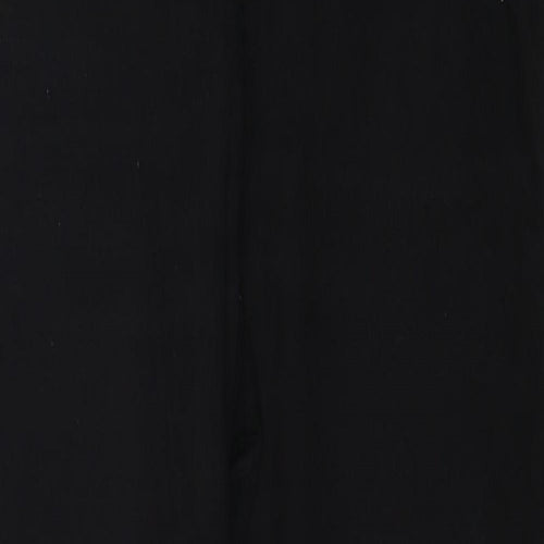 Denim & Co. Womens Black Cotton Skinny Jeans Size 10 Regular Zip