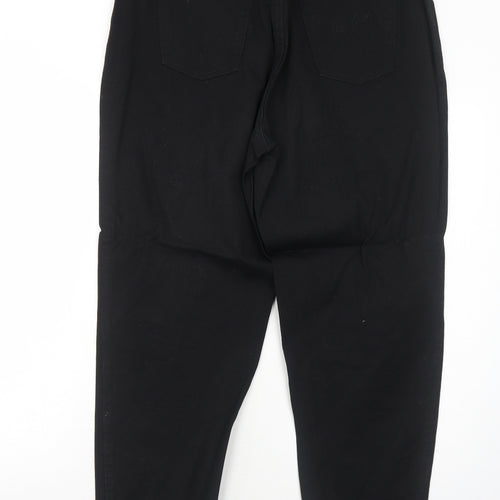 The Best Mens Black Cotton Straight Jeans Size 32 in Regular Zip
