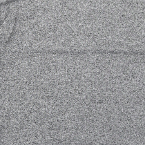 H&M Boys Grey Geometric Cotton Basic T-Shirt Size 10-11 Years Round Neck Pullover