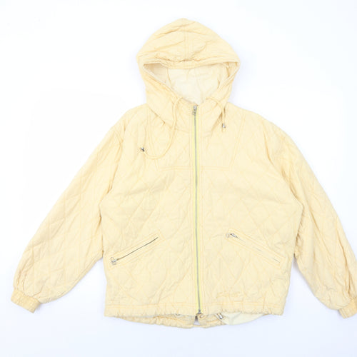 Kappahl Girls Yellow Jacket Size 11 Years Zip