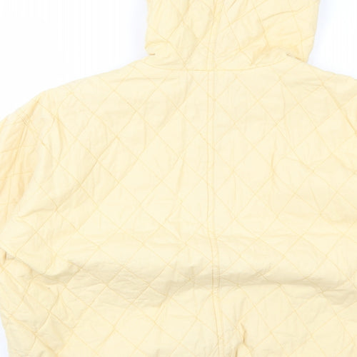 Kappahl Girls Yellow Jacket Size 11 Years Zip