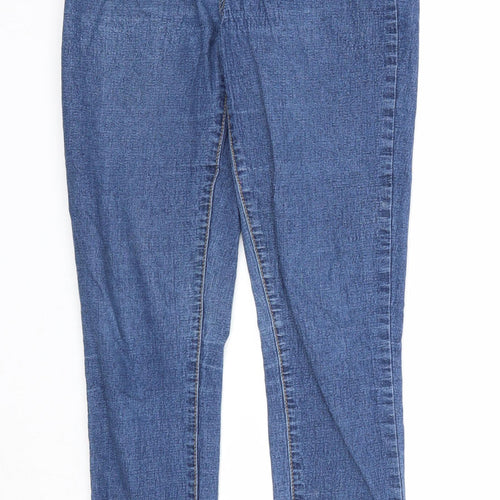 FOREVER 21 Womens Blue Cotton Skinny Jeans Size 26 in Regular Zip