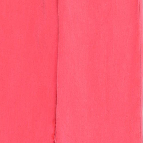 Yes Yes Womens Pink Cotton Skinny Jeans Size 10 Regular Zip
