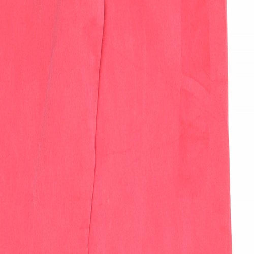 Yes Yes Womens Pink Cotton Skinny Jeans Size 10 Regular Zip