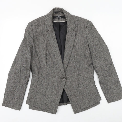 NEXT Womens Brown Viscose Jacket Blazer Size 10