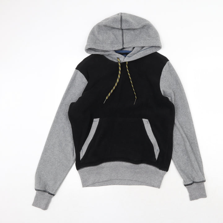 Gap Mens Black Polyester Pullover Hoodie Size S