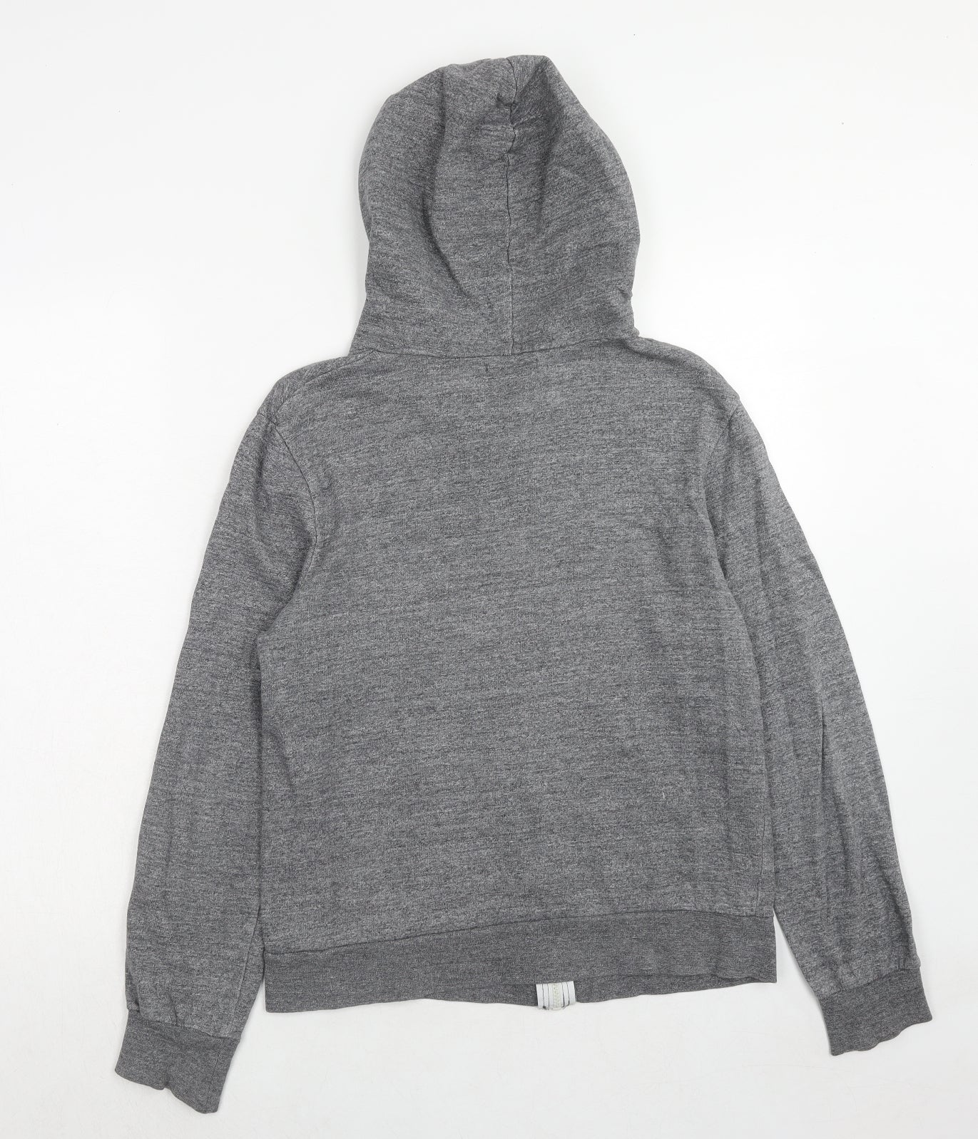 BDG Womens Grey Cotton Full Zip Hoodie Size M Zip