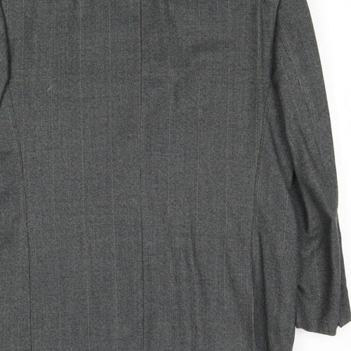 James Barry Mens Grey Wool Jacket Suit Jacket Size 42 Regular