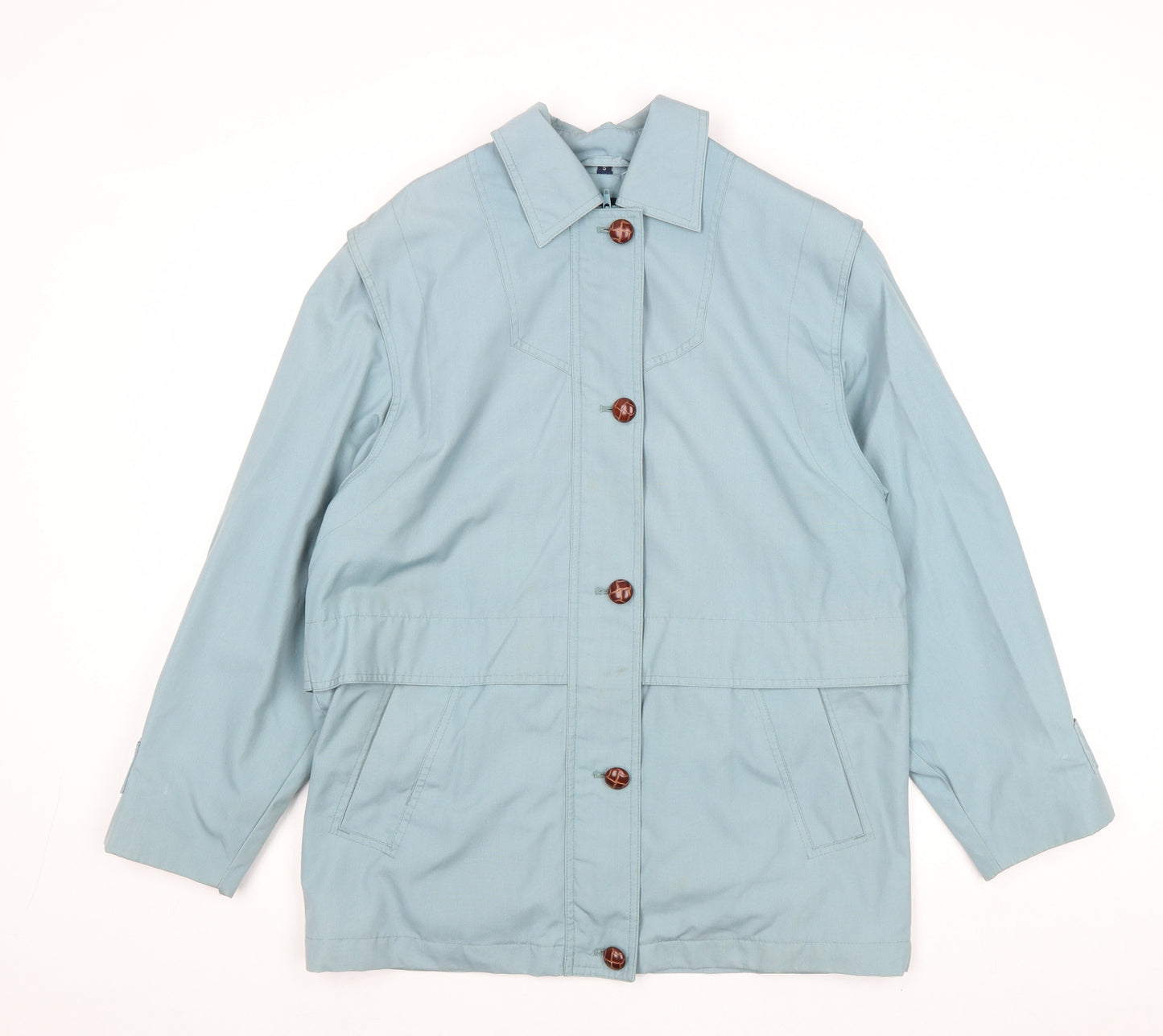 Telemac Womens Blue Jacket Size S Zip