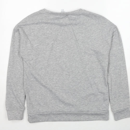 NEXT Mens Grey Cotton Pullover Sweatshirt Size S - Los Angeles