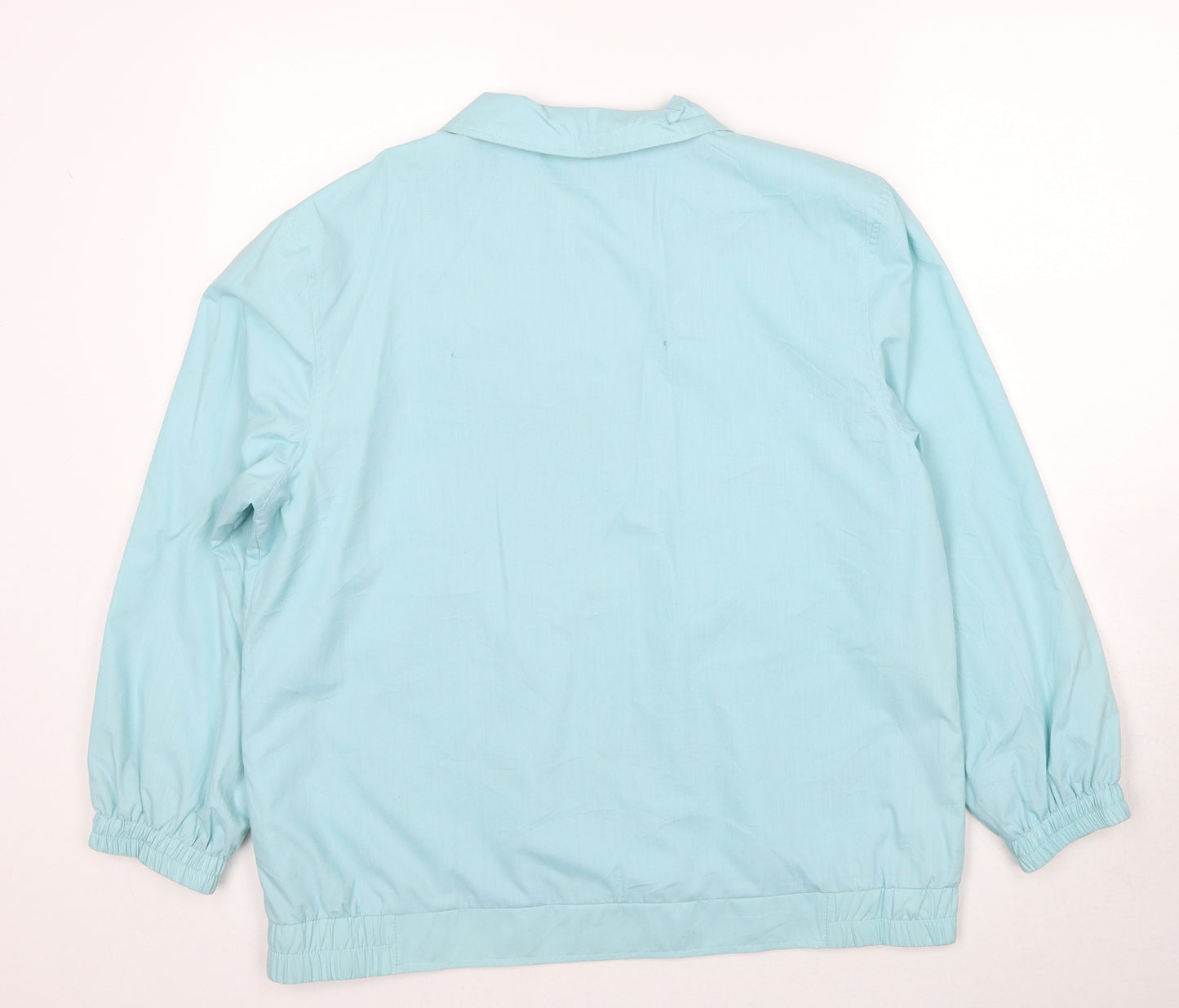 Damart Womens Blue Jacket Size 18 Zip