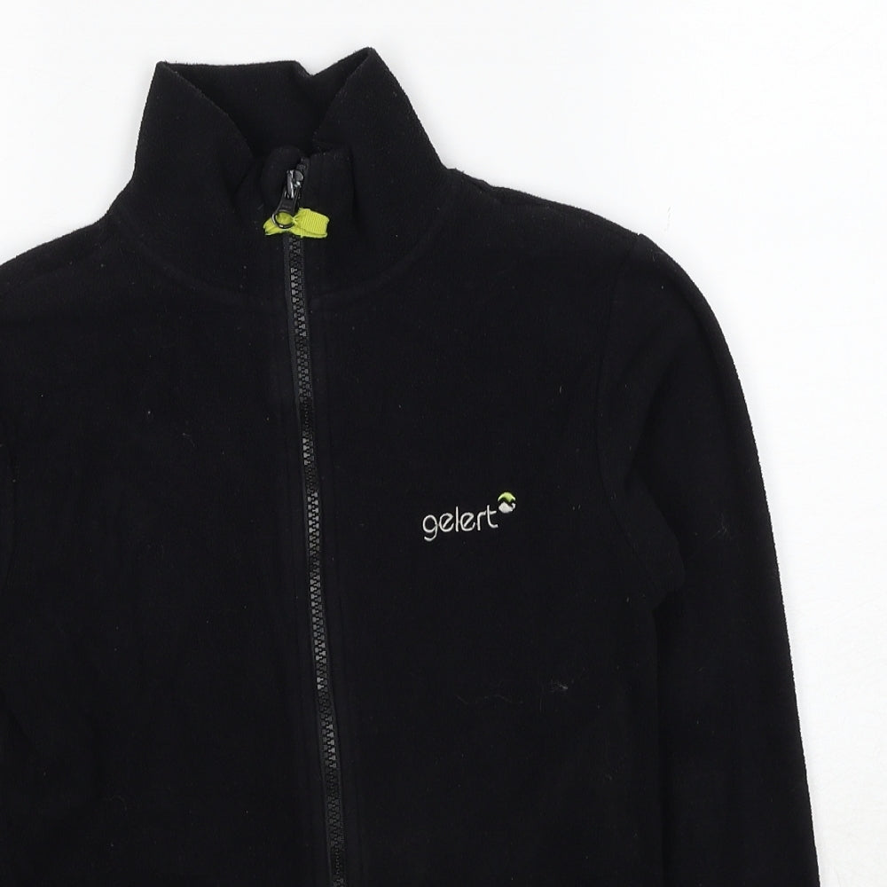 Gelert Boys Black Jacket Size 9-10 Years Zip