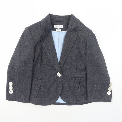 Marks and Spencer Womens Black Polyester Jacket Suit Jacket Size 12