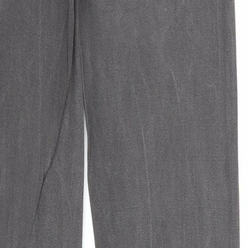 Love this style Womens Black Cotton Straight Jeans Size XS Regular Zip