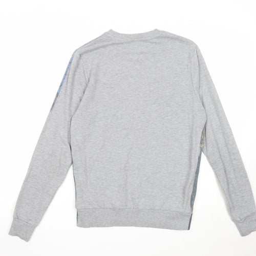 River Island Mens Multicoloured Cotton Pullover Sweatshirt Size XS