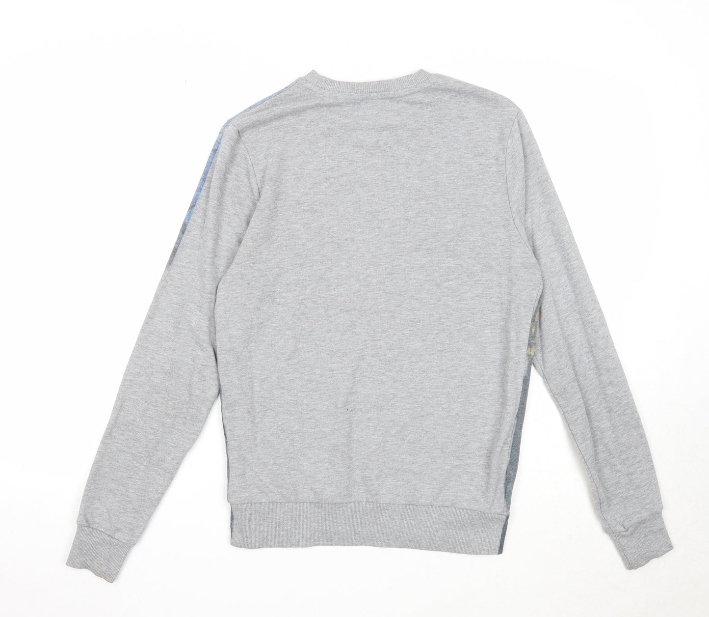 River Island Mens Multicoloured Cotton Pullover Sweatshirt Size XS