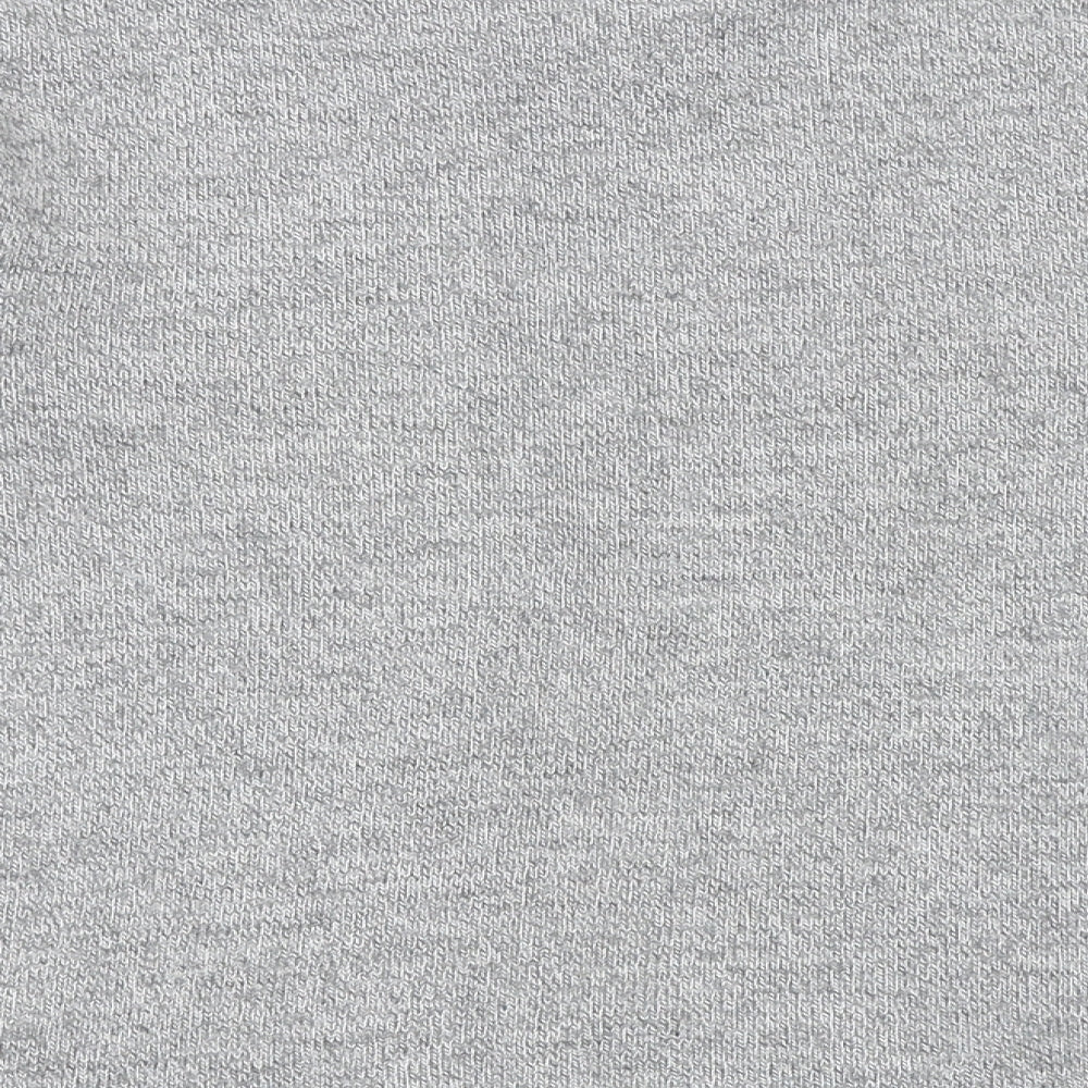 Lady Ice Womens Grey Round Neck Acrylic Pullover Jumper Size S