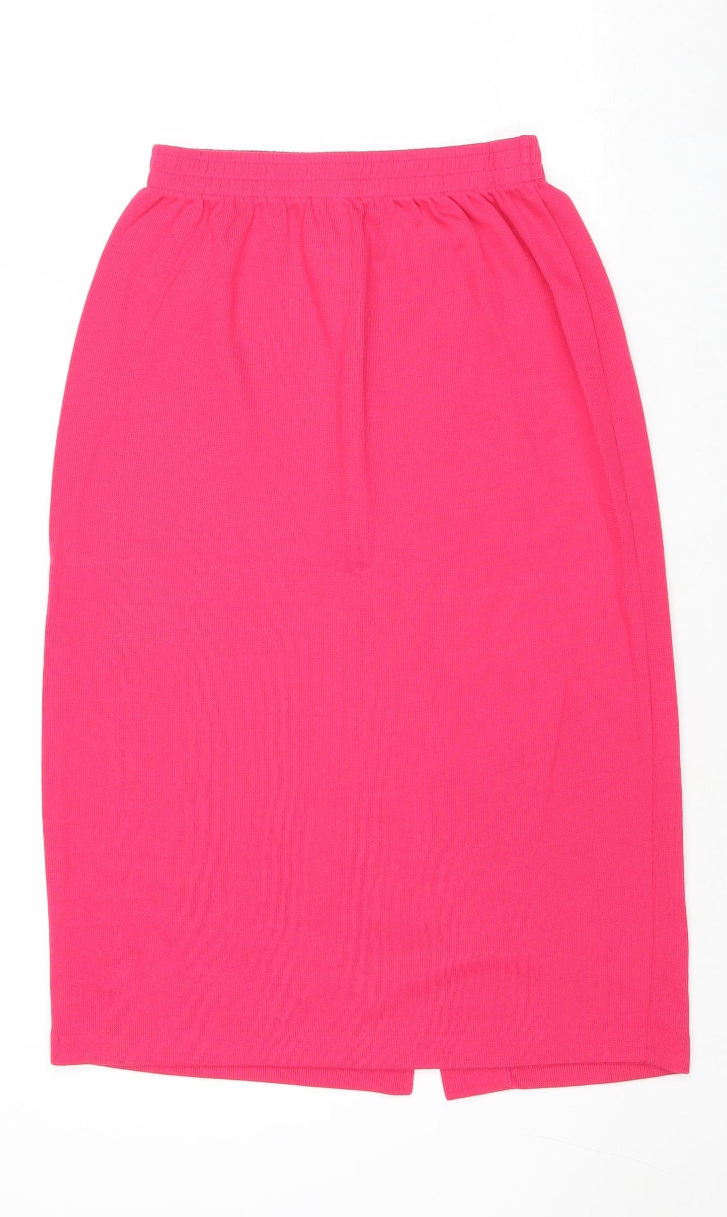 Weekender Womens Pink Cotton A-Line Skirt Size M