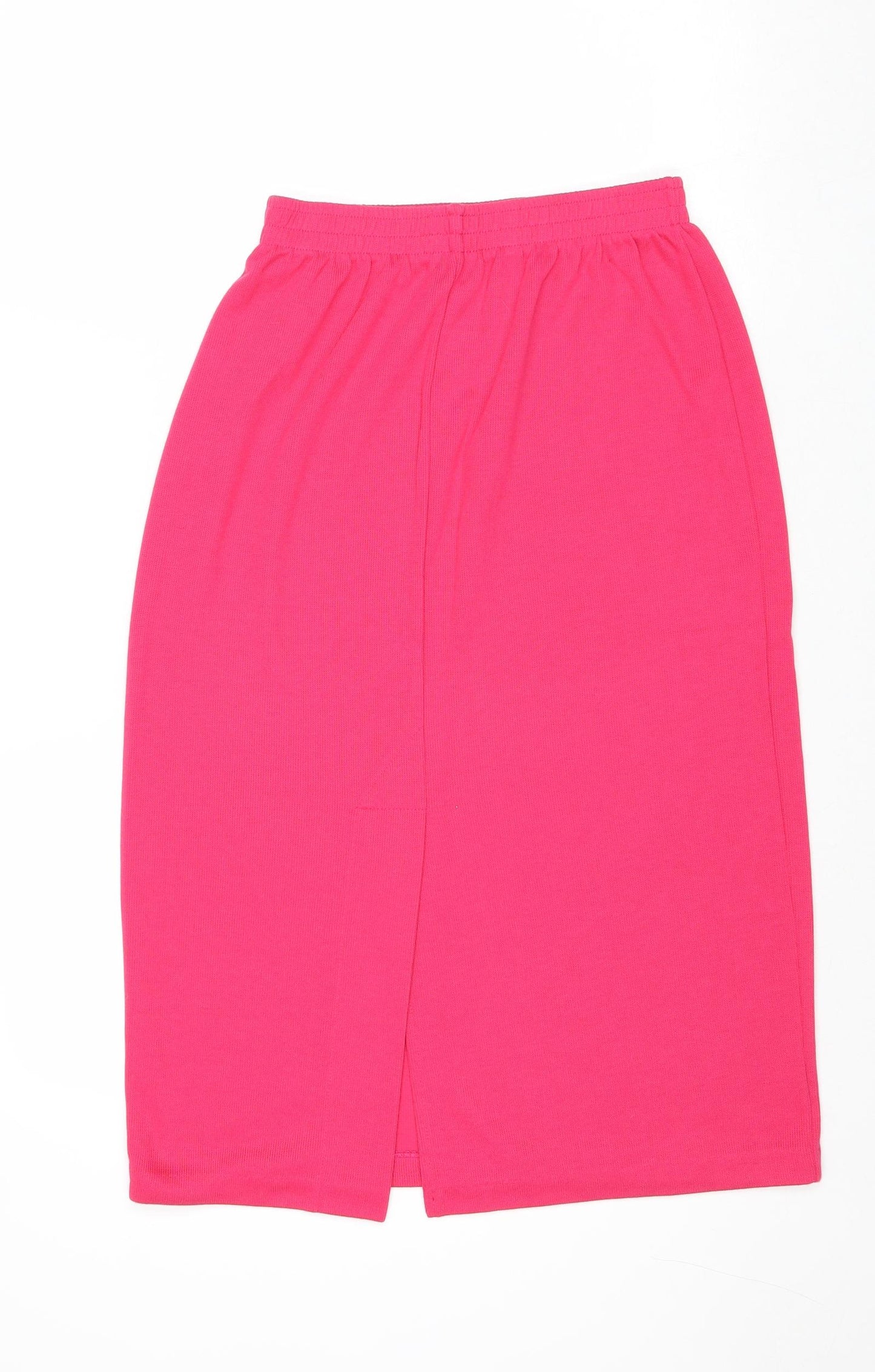 Weekender Womens Pink Cotton A-Line Skirt Size M