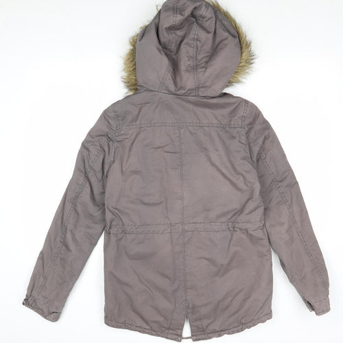 Divided by H&M Womens Grey Jacket Size 8 Zip